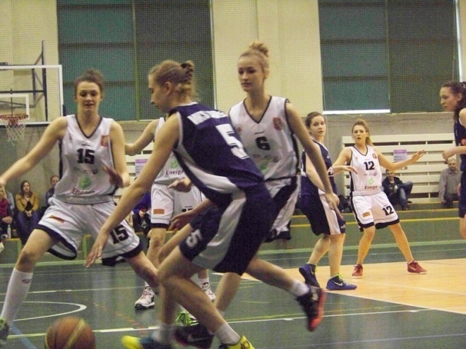 Unia Basket Ostrołęka - MKS Zabrze (15.03.2014) - zdjęcie #7 - eOstroleka.pl