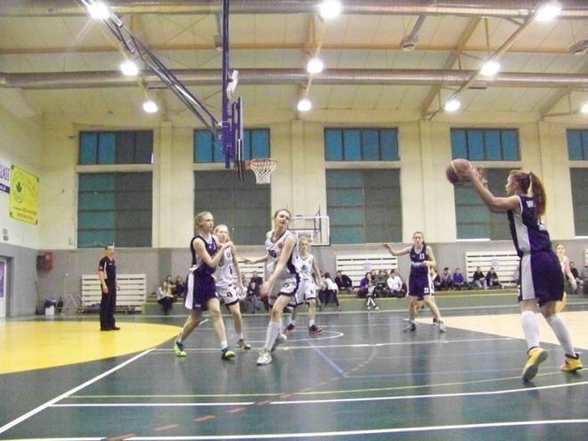 Unia Basket Ostrołęka - MKS Zabrze (15.03.2014) - zdjęcie #1 - eOstroleka.pl