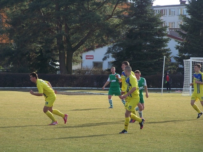 Korona HiD Ostrołęka - Mławianka Mława (16.03.2014) - zdjęcie #26 - eOstroleka.pl