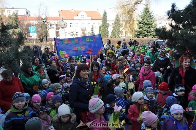 Przedszkolaki powitały wiosnę [21.03.2014] - zdjęcie #45 - eOstroleka.pl