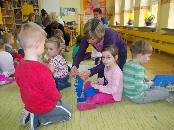 Obchody Dni Kultury Kurpiowskiej w Przedszkolu Miejskim Nr 17 [17-21.03.2014] - zdjęcie #54 - eOstroleka.pl