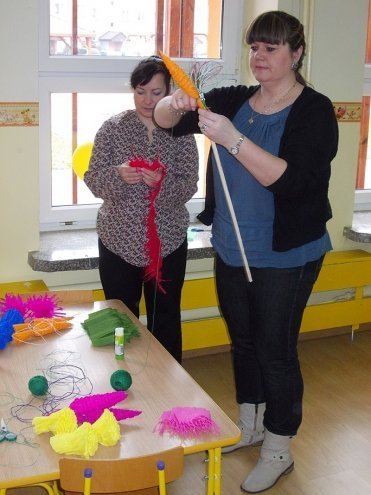 Obchody Dni Kultury Kurpiowskiej w Przedszkolu Miejskim Nr 17 [17-21.03.2014] - zdjęcie #47 - eOstroleka.pl