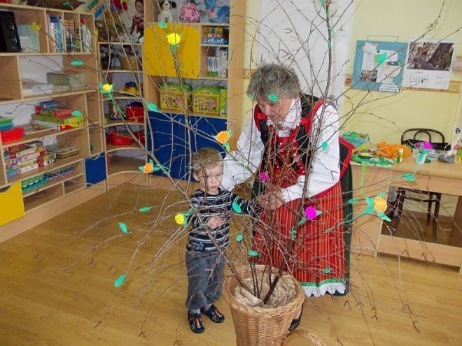 Obchody Dni Kultury Kurpiowskiej w Przedszkolu Miejskim Nr 17 [17-21.03.2014] - zdjęcie #130 - eOstroleka.pl