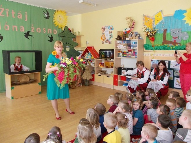 Obchody Dni Kultury Kurpiowskiej w Przedszkolu Miejskim Nr 17 [17-21.03.2014] - zdjęcie #69 - eOstroleka.pl