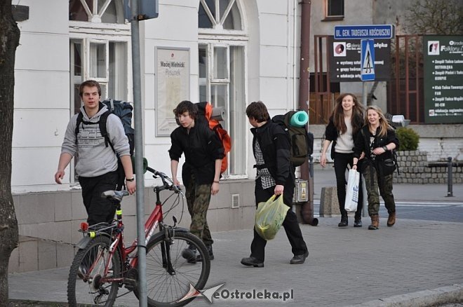 V Harcerski Rajd „Dywersja” trwa [29.03.2014] - zdjęcie #5 - eOstroleka.pl