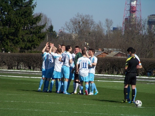 Korona HiD Ostrołęka - Błękitni Gąbin (29.03.2014) - zdjęcie #40 - eOstroleka.pl