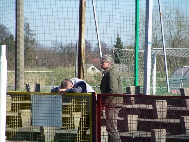 Korona HiD Ostrołęka - Błękitni Gąbin (29.03.2014) - zdjęcie #13 - eOstroleka.pl