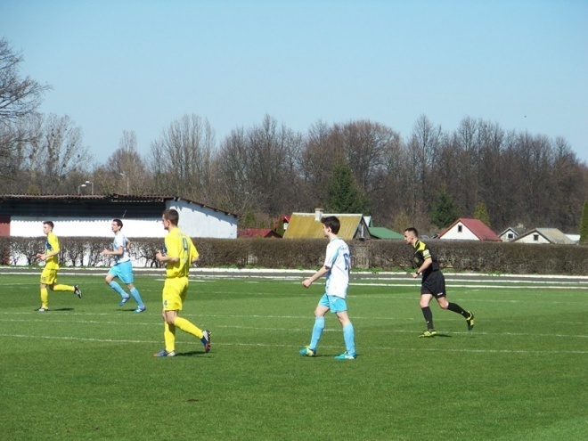 Korona HiD Ostrołęka - Błękitni Gąbin (29.03.2014) - zdjęcie #9 - eOstroleka.pl