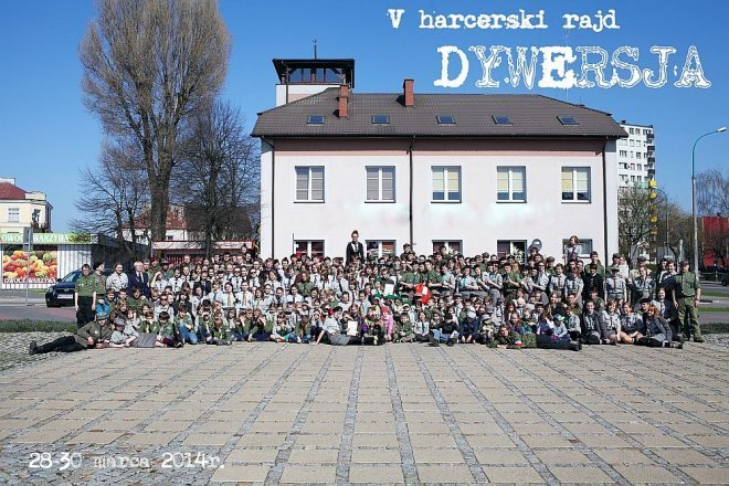 V Harcerski Rajd „Dywersja” za nami [31.03.2014] - zdjęcie #1 - eOstroleka.pl