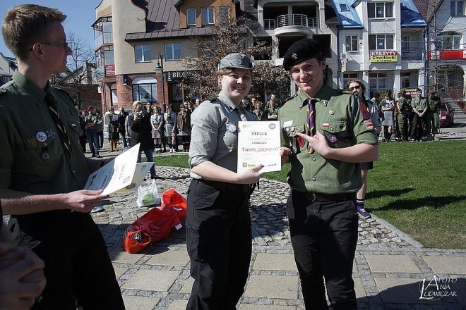 V Harcerski Rajd „Dywersja” za nami [31.03.2014] - zdjęcie #8 - eOstroleka.pl