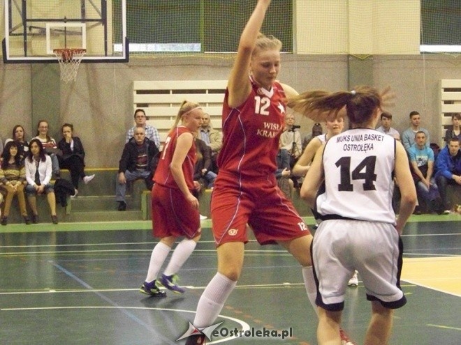 Unia Basket Ostrołęka - Wisła Kraków (04.04.2014) - zdjęcie #9 - eOstroleka.pl