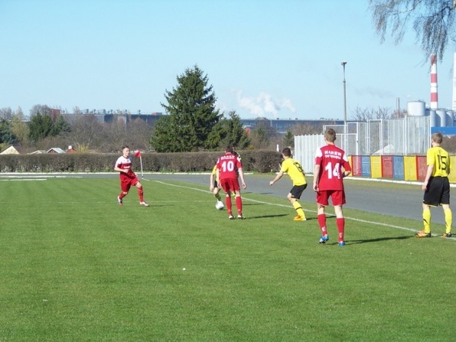Narew Ostrołęka - Amator Maszewo (05.04.2014) - zdjęcie #4 - eOstroleka.pl