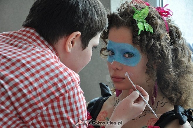 III Szkolny Konkurs Makijażu „Karnawał w Wenecji” [06.04.2014] - zdjęcie #13 - eOstroleka.pl