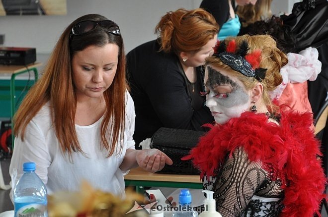 III Szkolny Konkurs Makijażu „Karnawał w Wenecji” [06.04.2014] - zdjęcie #14 - eOstroleka.pl