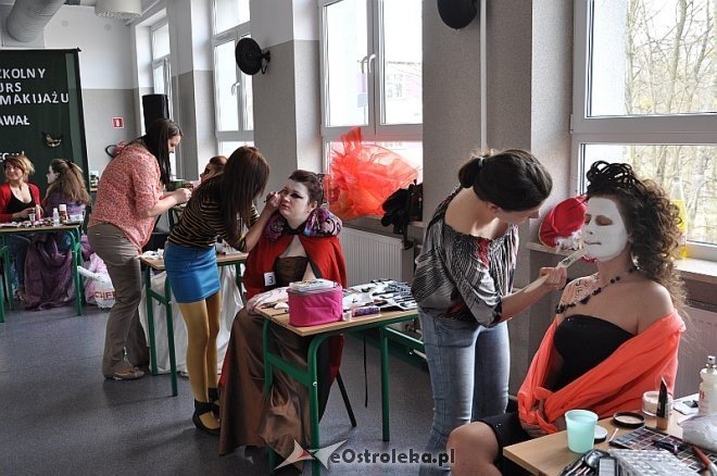 III Szkolny Konkurs Makijażu „Karnawał w Wenecji” [06.04.2014] - zdjęcie #15 - eOstroleka.pl