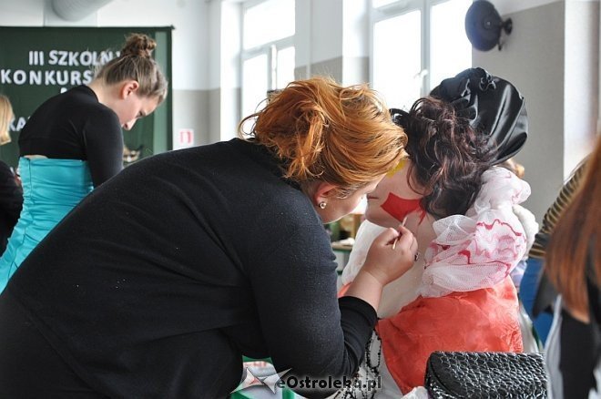 III Szkolny Konkurs Makijażu „Karnawał w Wenecji” [06.04.2014] - zdjęcie #124 - eOstroleka.pl