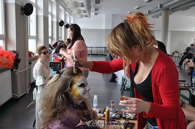 III Szkolny Konkurs Makijażu „Karnawał w Wenecji” [06.04.2014] - zdjęcie #37 - eOstroleka.pl