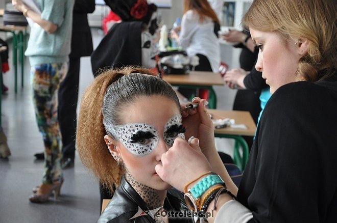 III Szkolny Konkurs Makijażu „Karnawał w Wenecji” [06.04.2014] - zdjęcie #58 - eOstroleka.pl