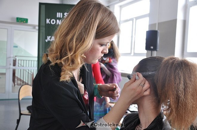 III Szkolny Konkurs Makijażu „Karnawał w Wenecji” [06.04.2014] - zdjęcie #79 - eOstroleka.pl