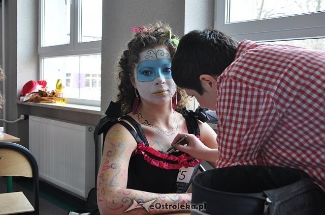 III Szkolny Konkurs Makijażu „Karnawał w Wenecji” [06.04.2014] - zdjęcie #84 - eOstroleka.pl