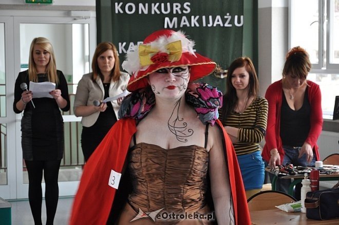 III Szkolny Konkurs Makijażu „Karnawał w Wenecji” [06.04.2014] - zdjęcie #59 - eOstroleka.pl
