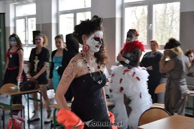 III Szkolny Konkurs Makijażu „Karnawał w Wenecji” [06.04.2014] - zdjęcie #57 - eOstroleka.pl