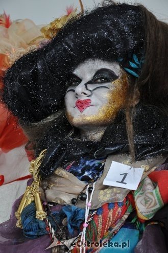 III Szkolny Konkurs Makijażu „Karnawał w Wenecji” [06.04.2014] - zdjęcie #117 - eOstroleka.pl