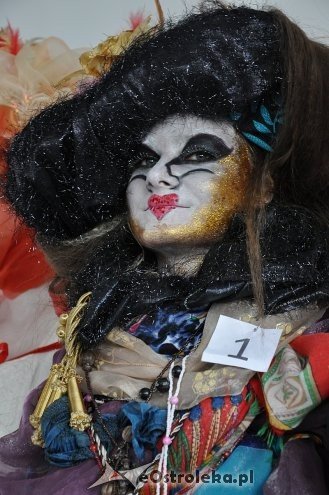 III Szkolny Konkurs Makijażu „Karnawał w Wenecji” [06.04.2014] - zdjęcie #23 - eOstroleka.pl