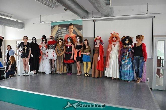 III Szkolny Konkurs Makijażu „Karnawał w Wenecji” [06.04.2014] - zdjęcie #21 - eOstroleka.pl