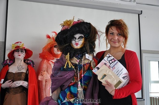 III Szkolny Konkurs Makijażu „Karnawał w Wenecji” [06.04.2014] - zdjęcie #7 - eOstroleka.pl