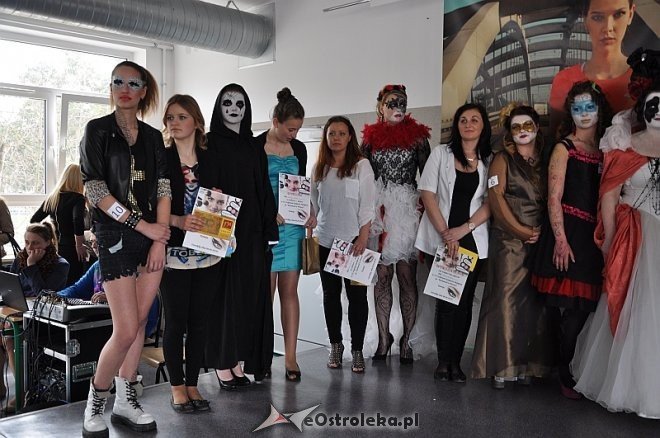 III Szkolny Konkurs Makijażu „Karnawał w Wenecji” [06.04.2014] - zdjęcie #5 - eOstroleka.pl