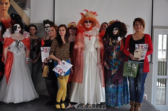 III Szkolny Konkurs Makijażu „Karnawał w Wenecji” [06.04.2014] - zdjęcie #1 - eOstroleka.pl