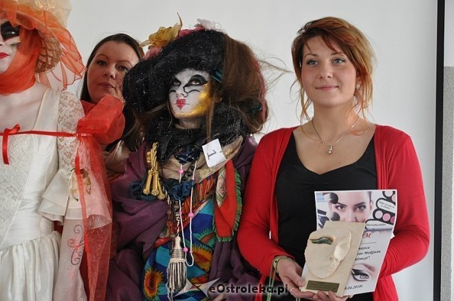 III Szkolny Konkurs Makijażu „Karnawał w Wenecji” [06.04.2014] - zdjęcie #22 - eOstroleka.pl