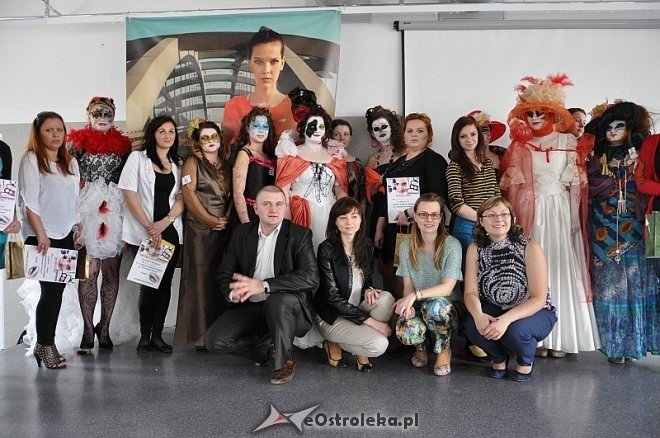 III Szkolny Konkurs Makijażu „Karnawał w Wenecji” [06.04.2014] - zdjęcie #12 - eOstroleka.pl