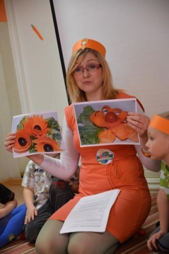 „Światowy dzień marchewki” w Przedszkolu Samorządowym w Goworowie [08.04.2014] - zdjęcie #19 - eOstroleka.pl