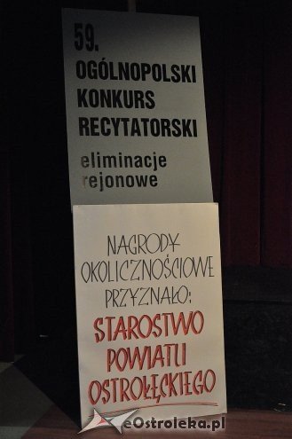 Eliminacje rejonowe 59. Ogólnopolskiego Konkursu Recytatorskiego [08.04.2014] - zdjęcie #7 - eOstroleka.pl