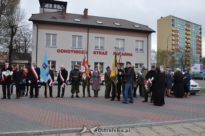 Miejskie obchody 4. rocznicy katastrofy smoleńskiej [10.04.2014]  - zdjęcie #5 - eOstroleka.pl