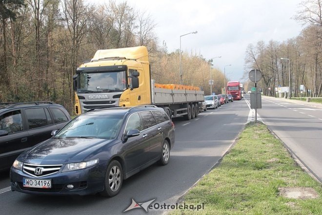 Protest w sprawie budowy obwodnicy Ostrołęki [10.04.2014] - zdjęcie #25 - eOstroleka.pl