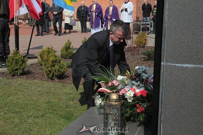 Miejskie obchody 4. rocznicy katastrofy smoleńskiej [13/04/2014] - zdjęcie #30 - eOstroleka.pl
