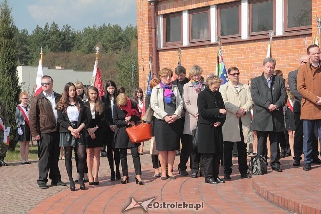 Miejskie obchody 4. rocznicy katastrofy smoleńskiej [13/04/2014] - zdjęcie #3 - eOstroleka.pl