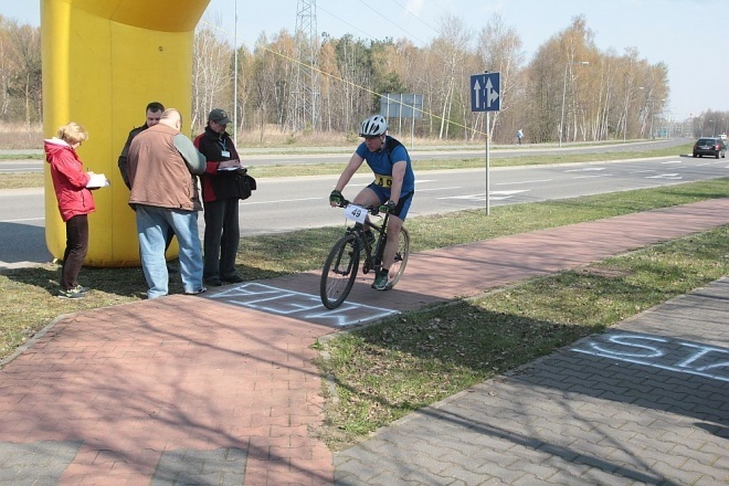 VI Ostrołęckie Zawody w Duathlonie [12.04.2014] - zdjęcie #11 - eOstroleka.pl