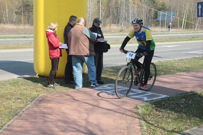 VI Ostrołęckie Zawody w Duathlonie [12.04.2014] - zdjęcie #9 - eOstroleka.pl