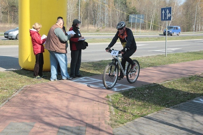 VI Ostrołęckie Zawody w Duathlonie [12.04.2014] - zdjęcie #4 - eOstroleka.pl