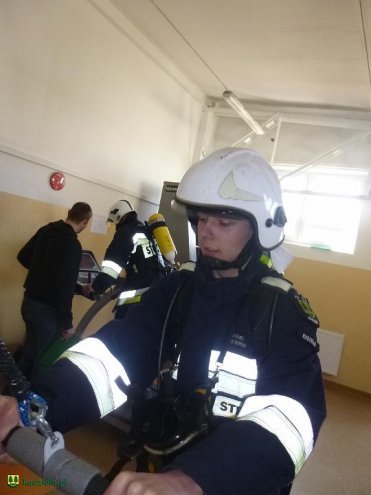 Test w komorze dymnej dla strażaków z Kadzidła [ZDJĘCIA] - zdjęcie #46 - eOstroleka.pl