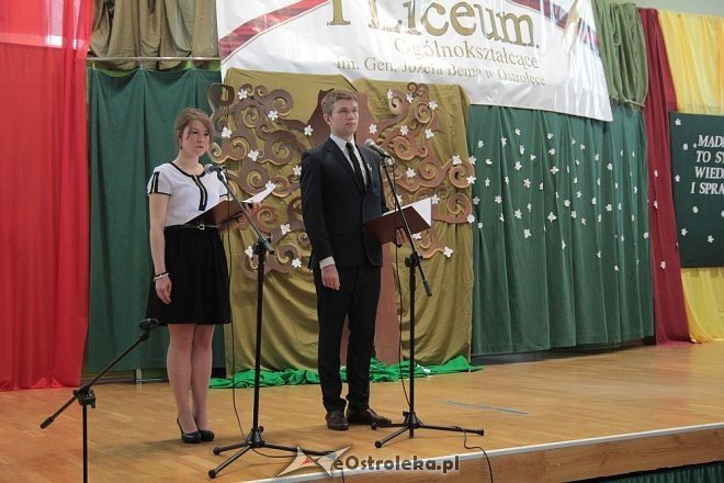 Zakończenie roku szkolnego dla maturzystów z I LO [25.04.2014] - zdjęcie #6 - eOstroleka.pl