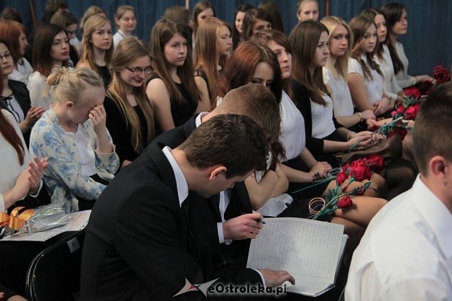 Zakończenie roku szkolnego dla maturzystów z I LO [25.04.2014] - zdjęcie #19 - eOstroleka.pl