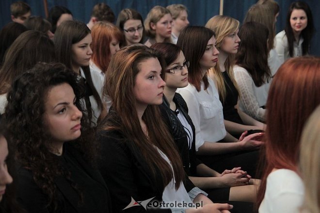 Zakończenie roku szkolnego dla maturzystów z I LO [25.04.2014] - zdjęcie #23 - eOstroleka.pl