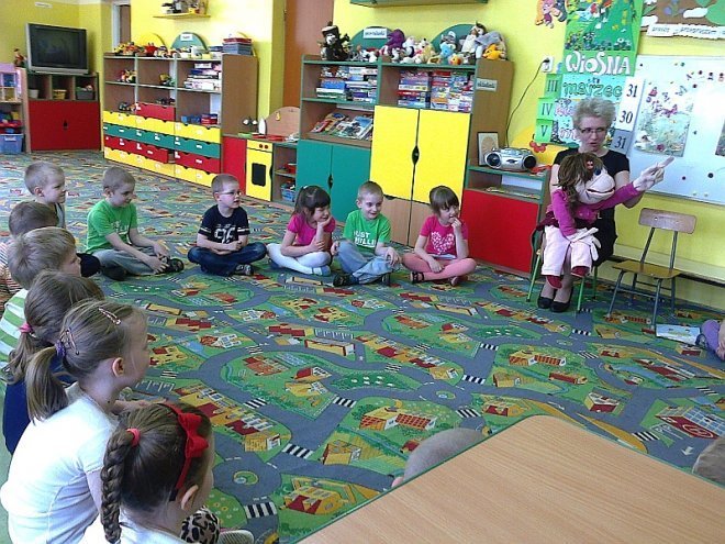 Spotkanie w Gminnym Przedszkolu Samorządowym w Czerwinie [28.04.2014] - zdjęcie #10 - eOstroleka.pl