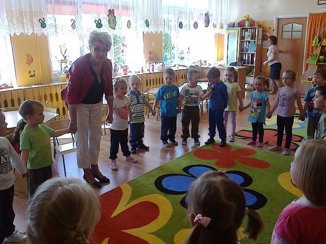 Spotkanie w Gminnym Przedszkolu Samorządowym w Czerwinie [28.04.2014] - zdjęcie #10 - eOstroleka.pl