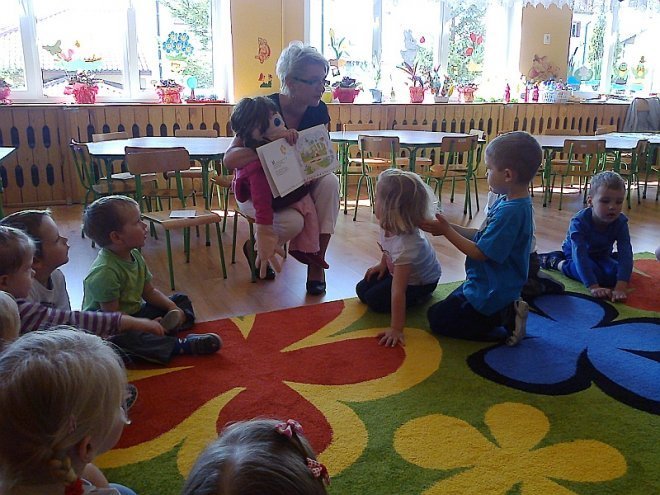 Spotkanie w Gminnym Przedszkolu Samorządowym w Czerwinie [28.04.2014] - zdjęcie #4 - eOstroleka.pl